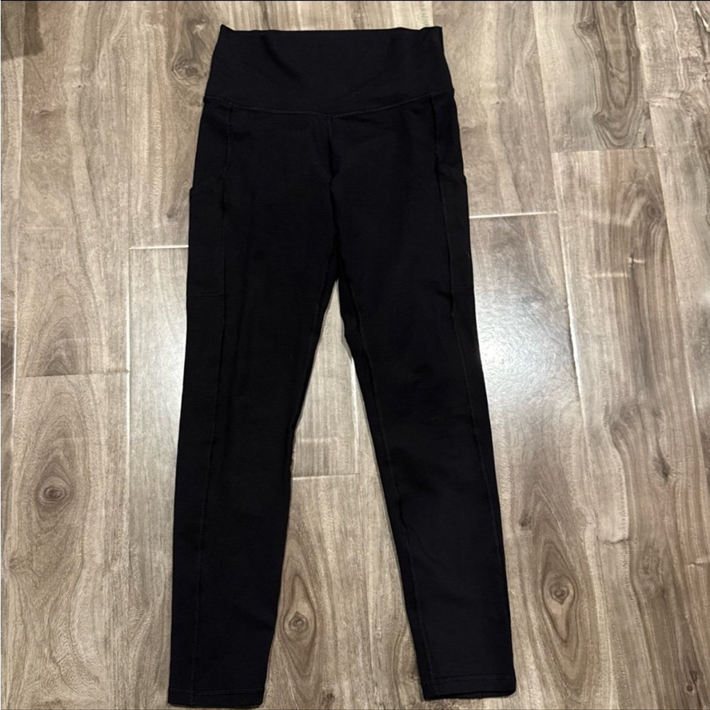Aerie Offline Black High-Waisted Leggings